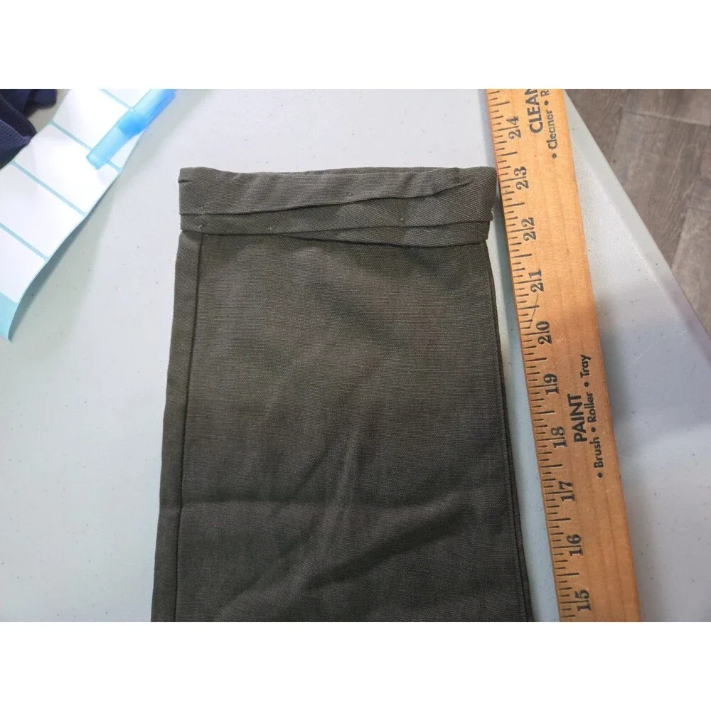 Aritzia Wilfred Allant Cropped Linen Pants High Waist Rolled Cuff 4 new with tag